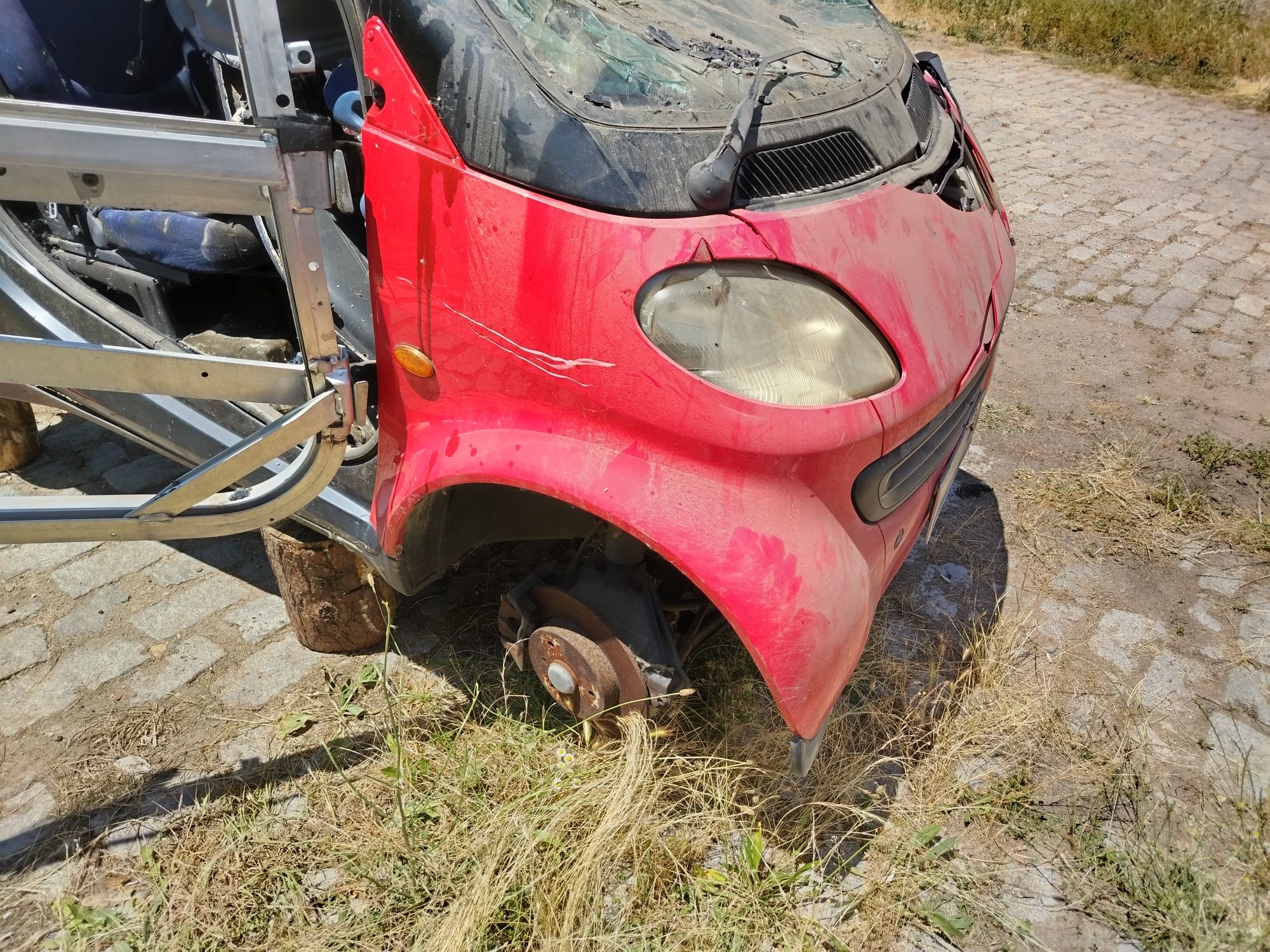 Smart fortwo 0.6 и 0.7 на части