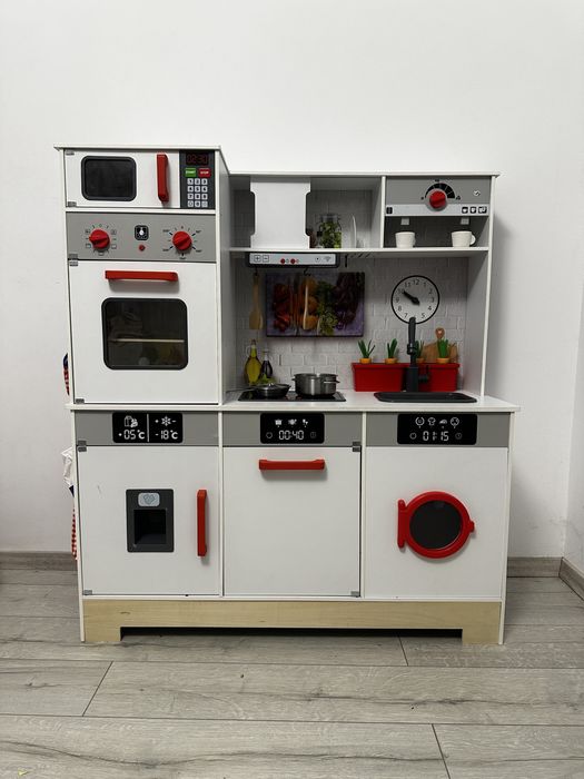 Vand bucatarie copii lemn LIDL XXL