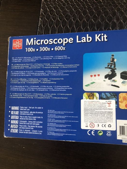 микроскоп с прожектор