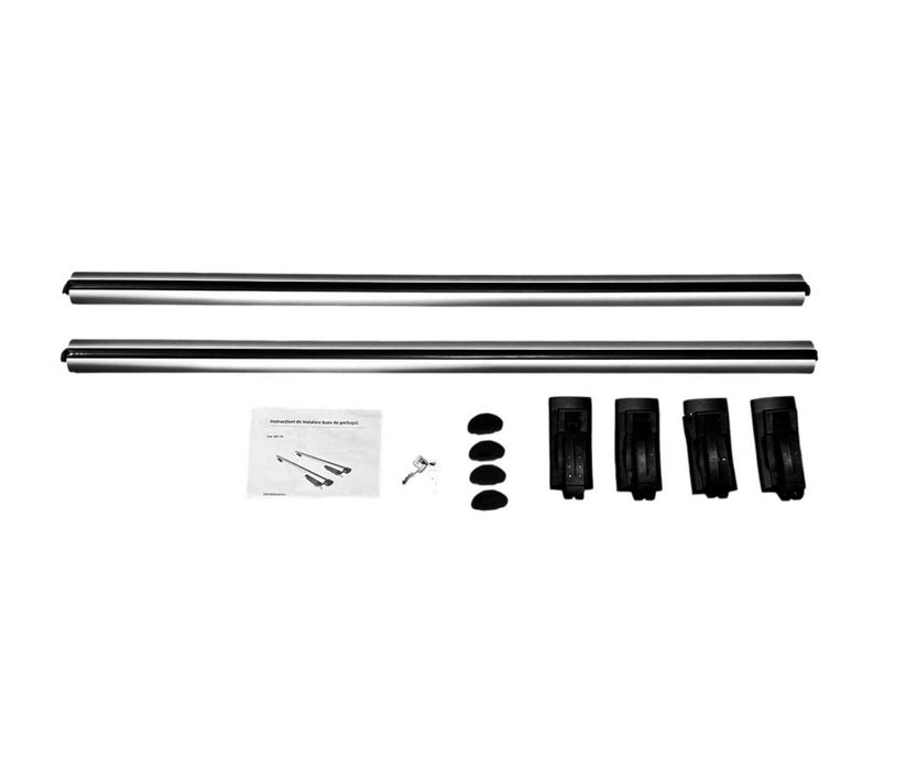 Set Bare portbagaj transversale universale din aluminiu 130cm