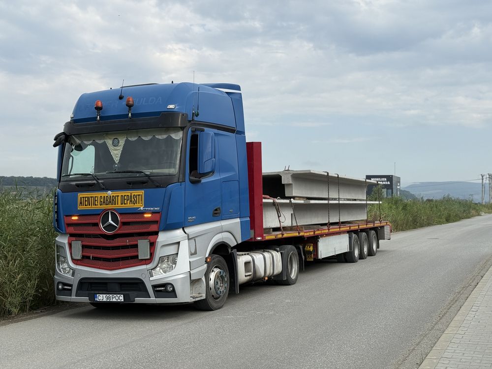 Mercedes‑Actros Mega, interior giga space 1845, 2012, km 1.080.000