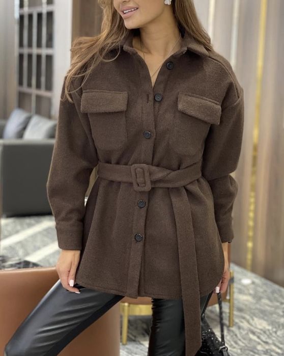 Рубашка-польто/новая/