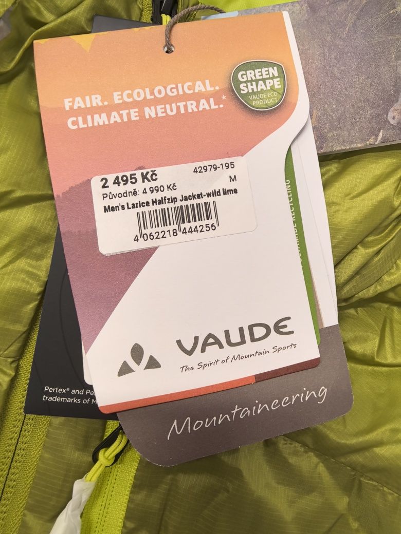 Суичър Vaude Larice half zip