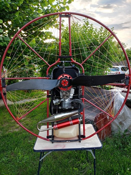 Vând paramotor Radne Raket 120 cm³ centrifugal
