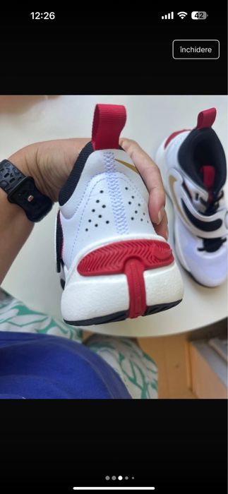 Adidasi Nike Team Hustle D11 baieti