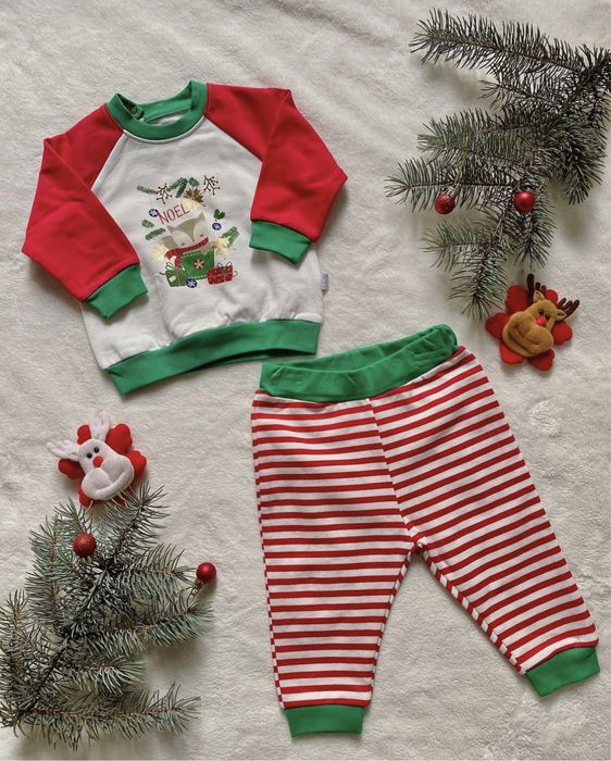 Детские новогодние пижамы