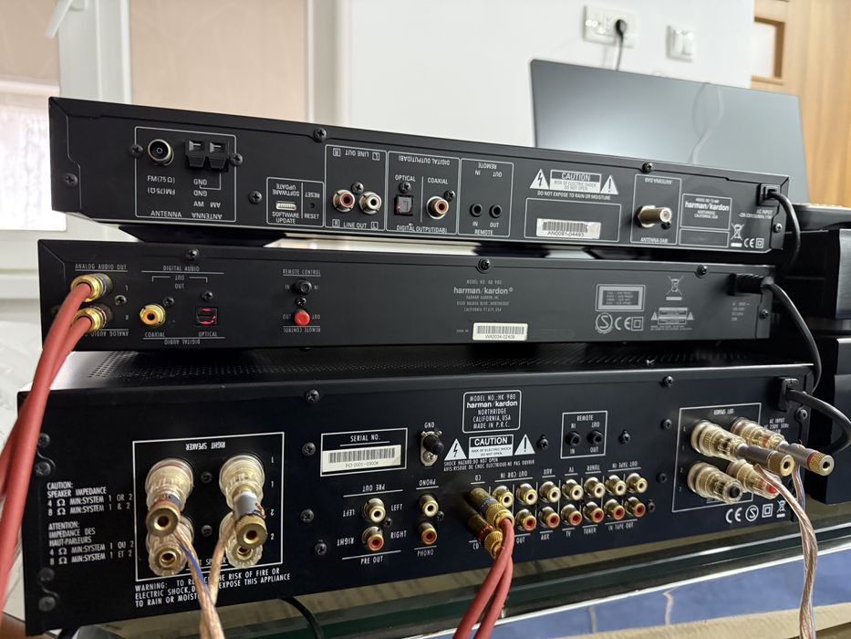 Linie Harman Kardon Kh980,Amplif,Cd,Tuner,Toate Sunt Capete De Serie