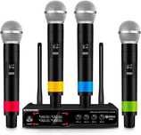 Система с 4 / четири микрофона Debra Audio VM304 VHF, XLR интерфейс...