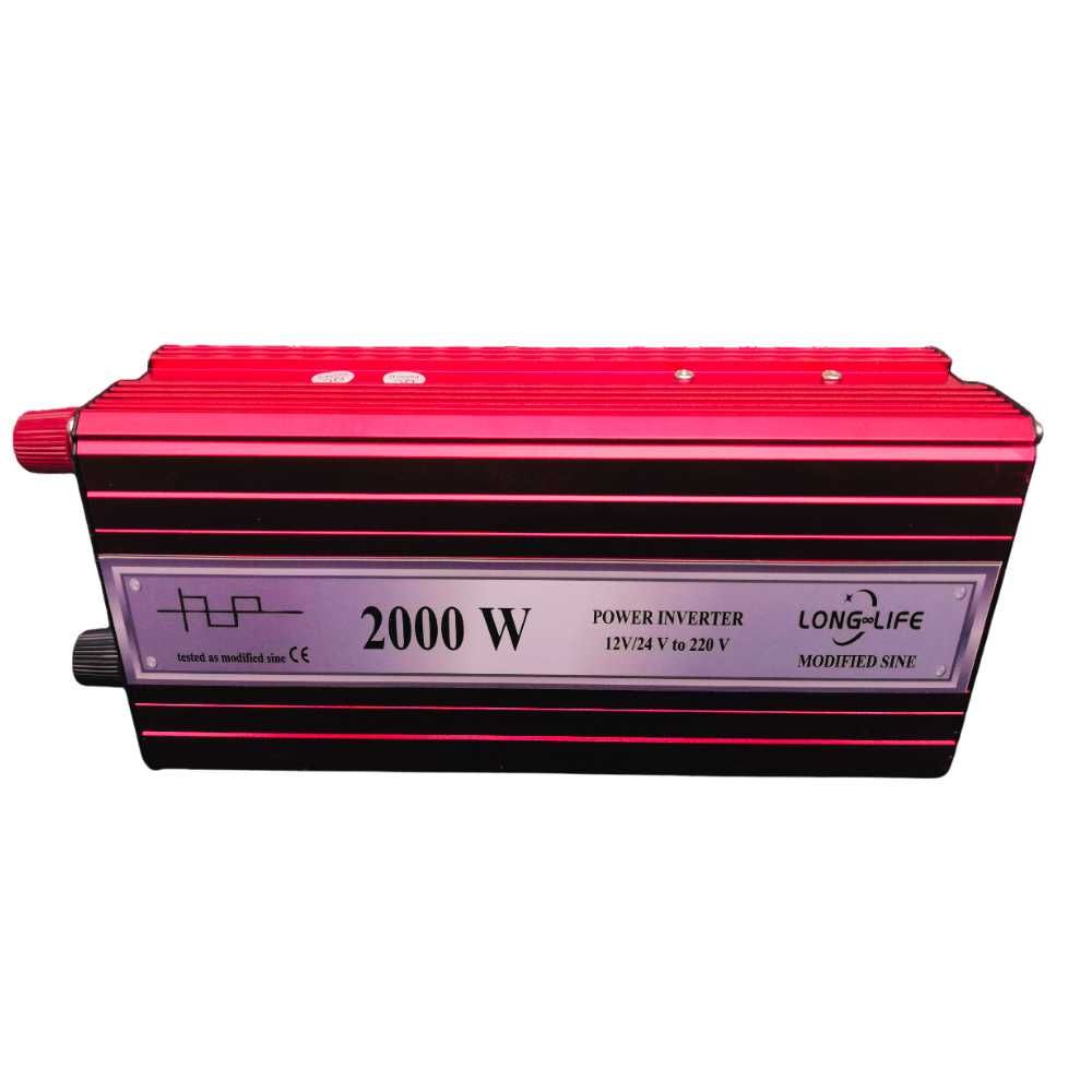 Invertor 2000W 12V/24V-220V Sinus Modificat