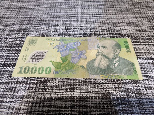 Bancnota 10000 LEI - Seria 002A - Stare foarte buna