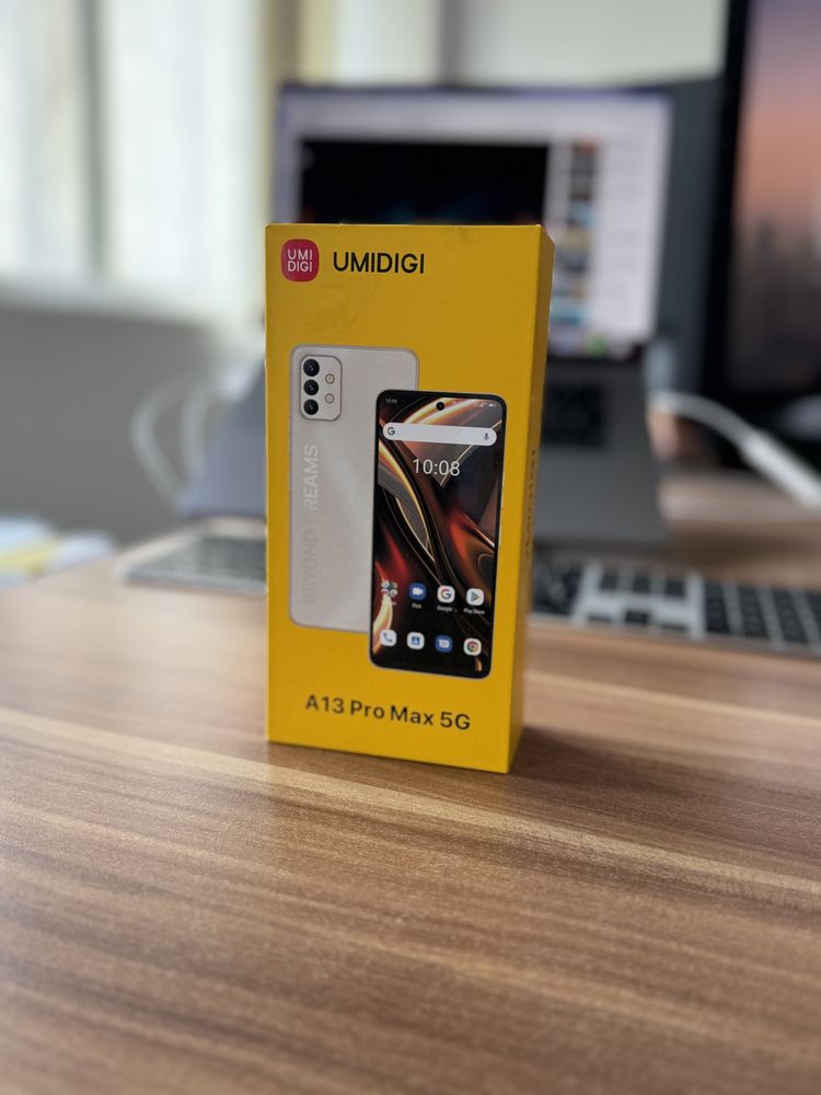 Telefon Umidigi / 256 GB / 12 GB RAM / Starry Black / Nou-Sigilat |