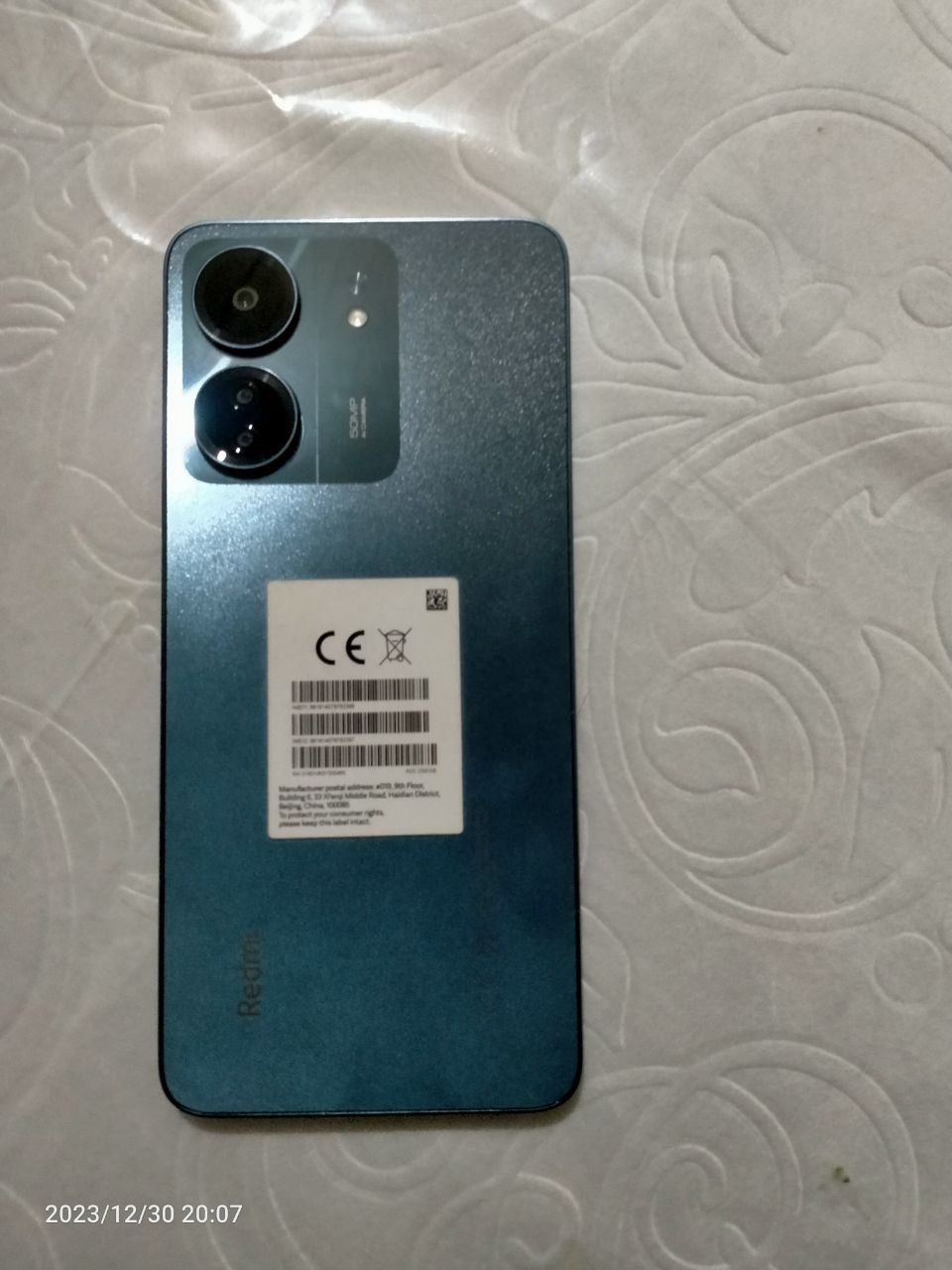 Xiomi Redmi 13c xotira 256