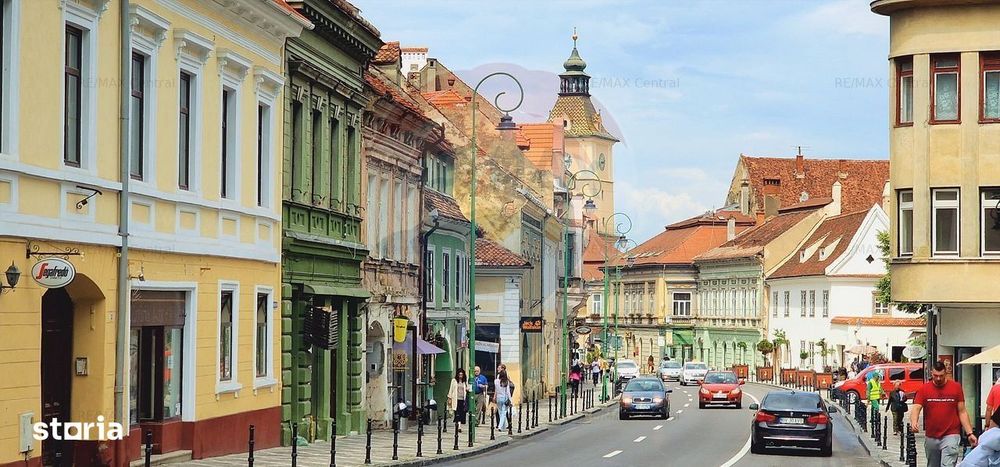 Închiriere spațiu, locație premium în Brașov, lângă Biserica Neagră