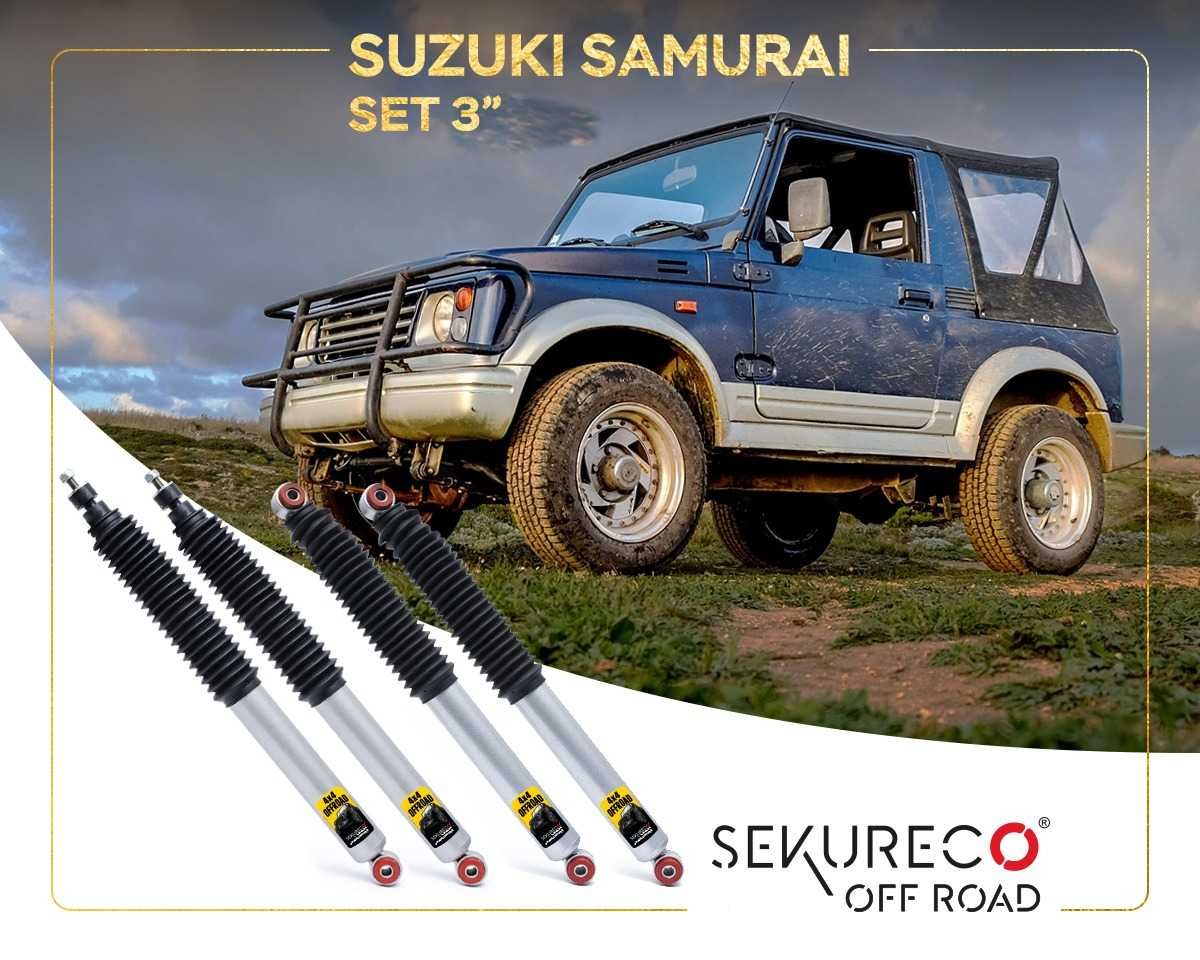 Amortizor Suzuki SAMURAI/JIMNY-Inaltare +5 cm/+7 cm Suspensie OFF ROAD