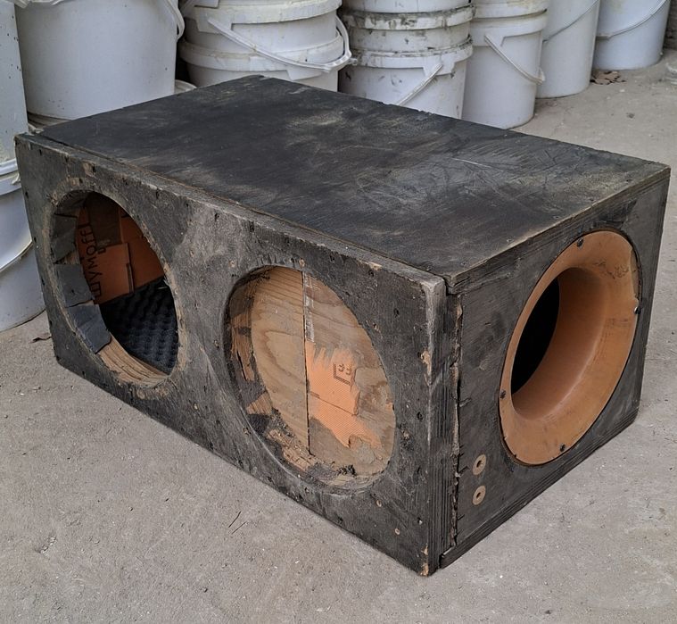 Пустой короб для сабвуфер буфер 12 дюйм 30см