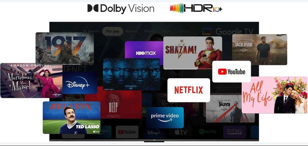 Телевизор TCL 65`75  4K SmartTV +Бесплатная доставка