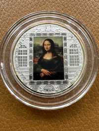 Vand moneda de argint 999,  editie limitata Mona Lisa