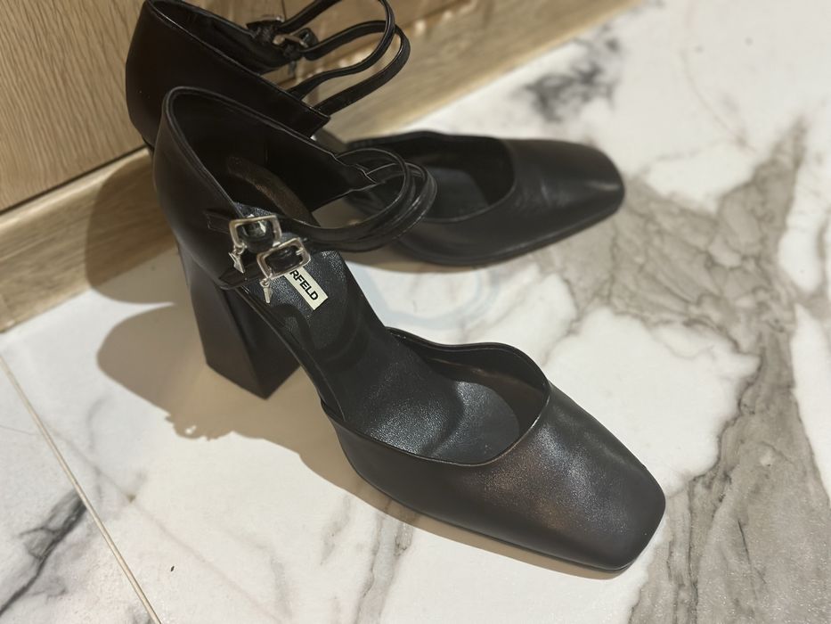 Обувки с ток karl lagerfeld