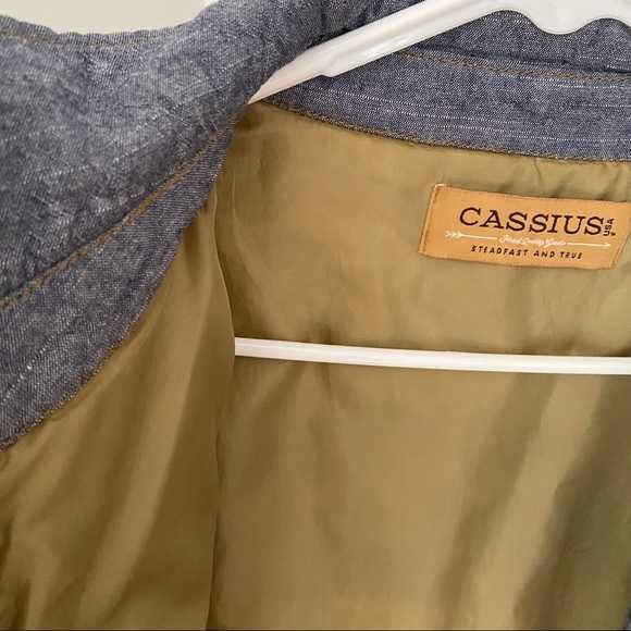 Мужская куртка рубашка из батиста / Cassius USA