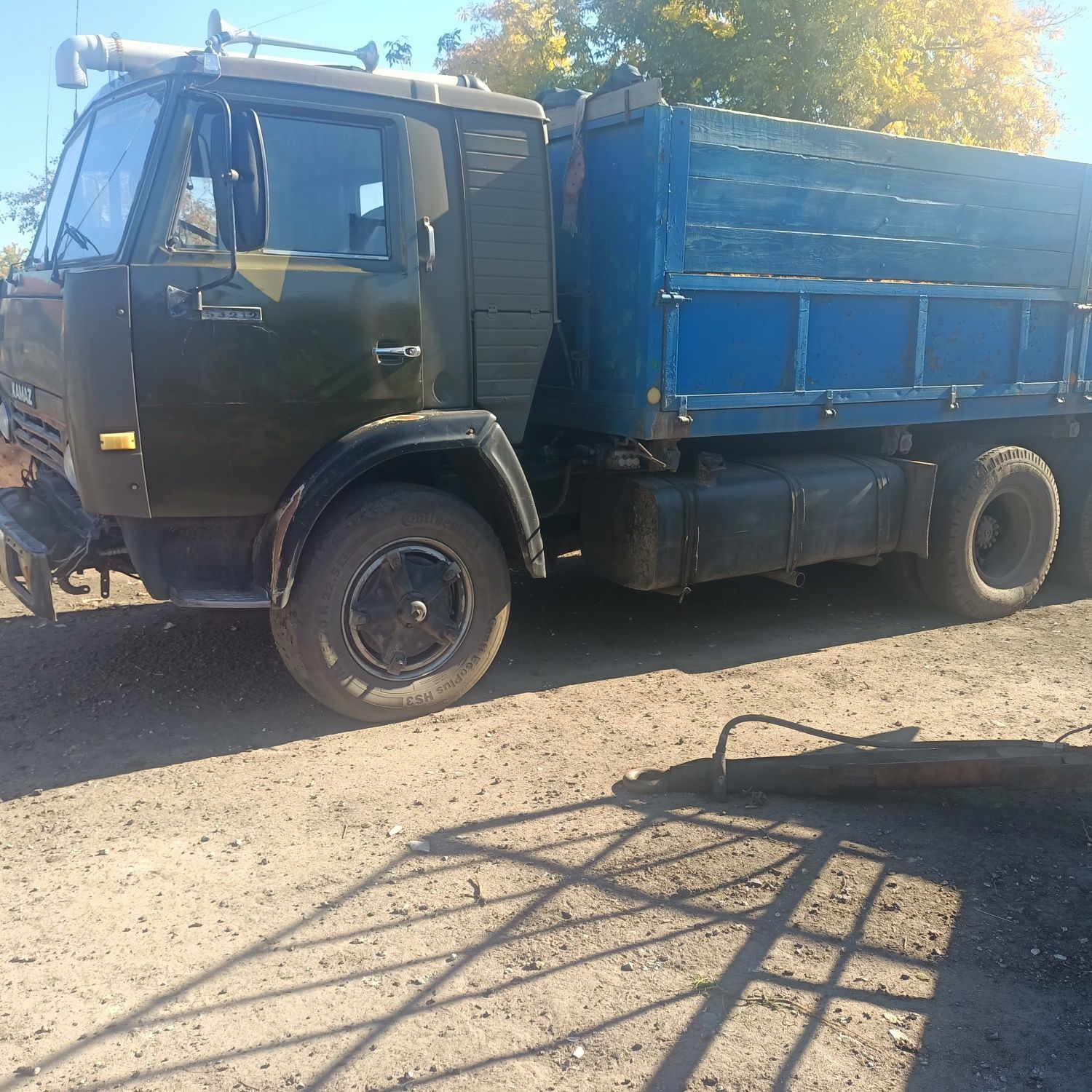 КамАЗ с прицепом