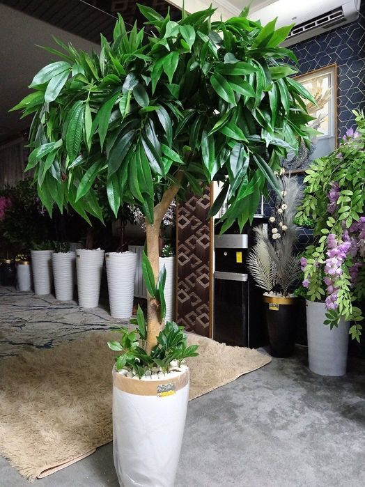 Искусственные деревья и растения. Суний гуллар ва дарахтлар. Цветы