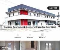 Vanzare Apartament 2 camere Bragadiru-Celofibrei