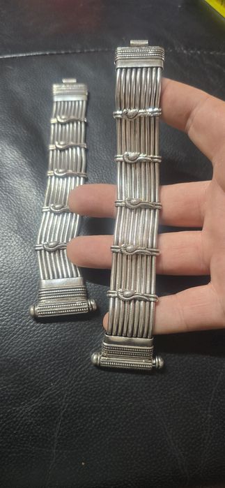 Brățari argint masiv 100 gr buc