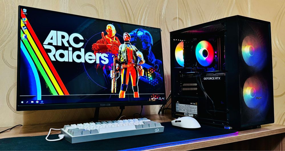 Мощный Игровой Компьютер с Монитором 300 герц ВЕСЬ КОМПЛЕКТ