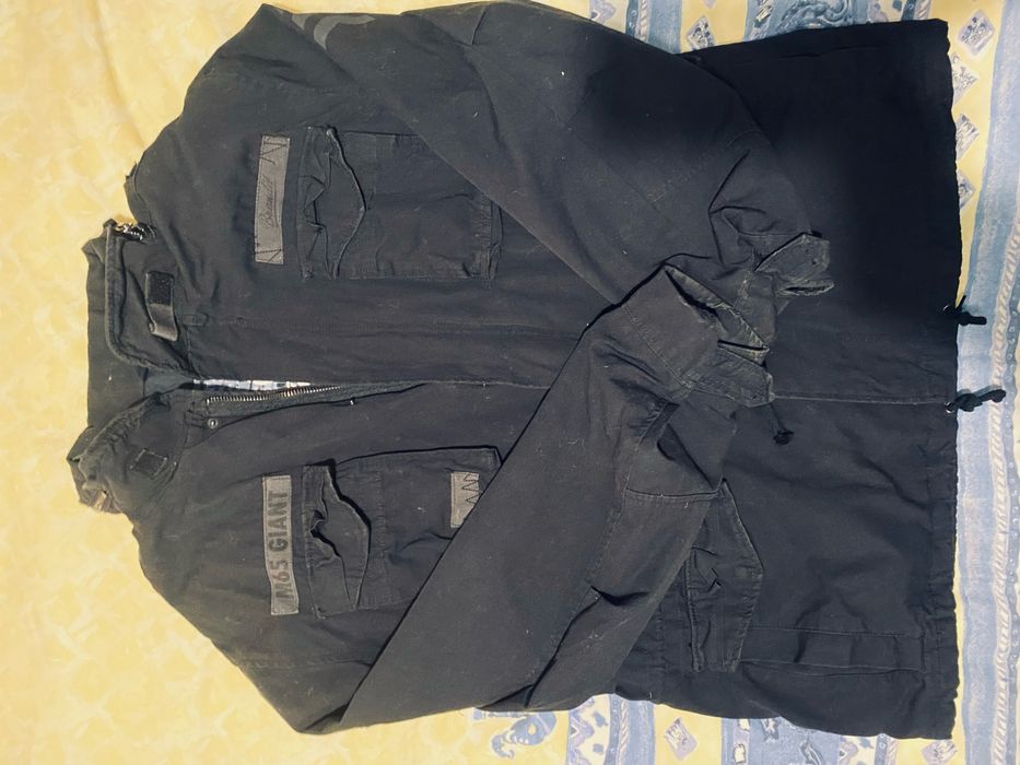 Jacheta/ Parka M 65, neagra cu mesada
