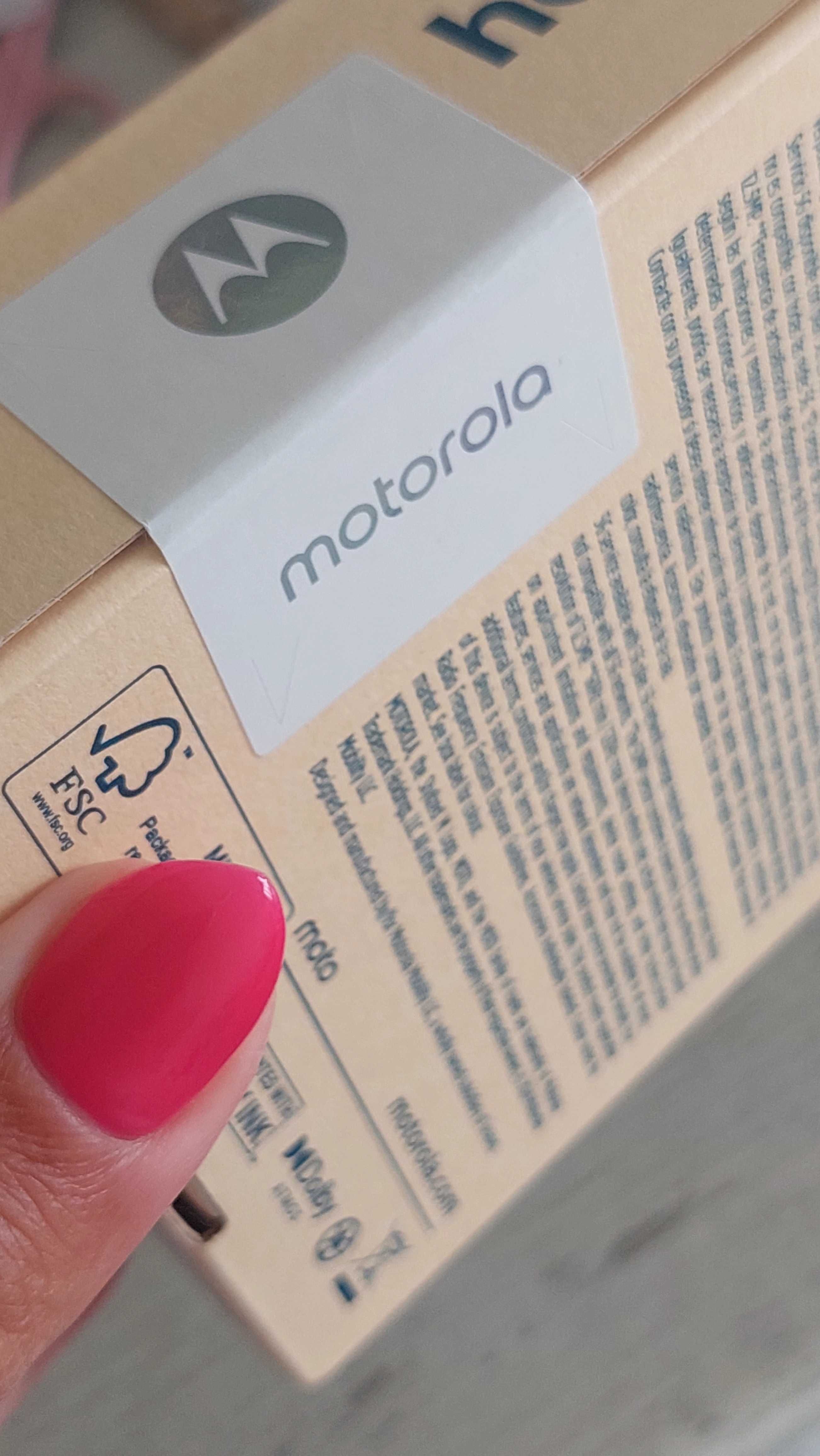 Моторола, чисто нов с гаранция