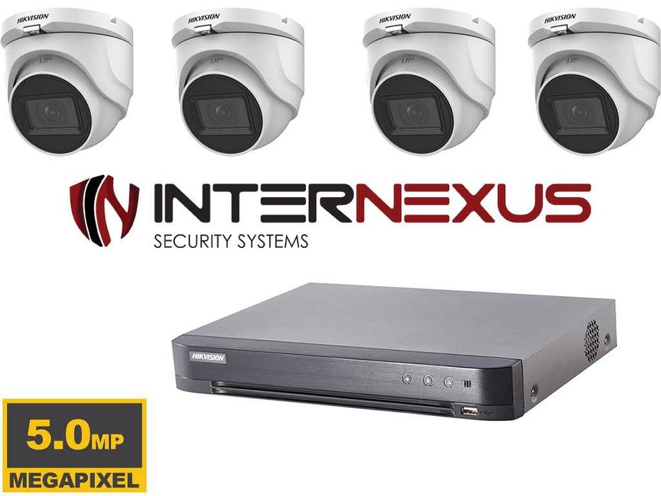 5 Mpx Комплект за Видеонаблюдение Hikvision AoC