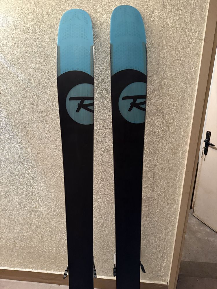Freeride ski Rossignol Squad 7 180cm + Marker Baron