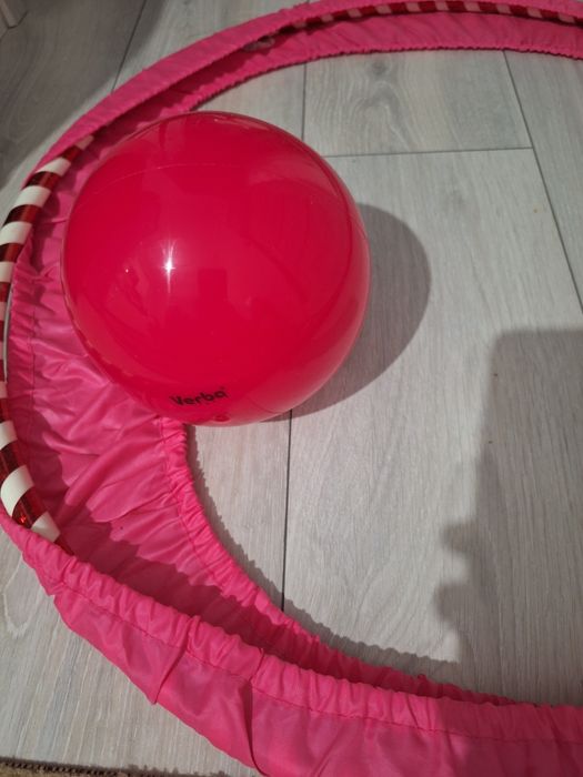 Обруч+чехол,,мяч для гимнастики