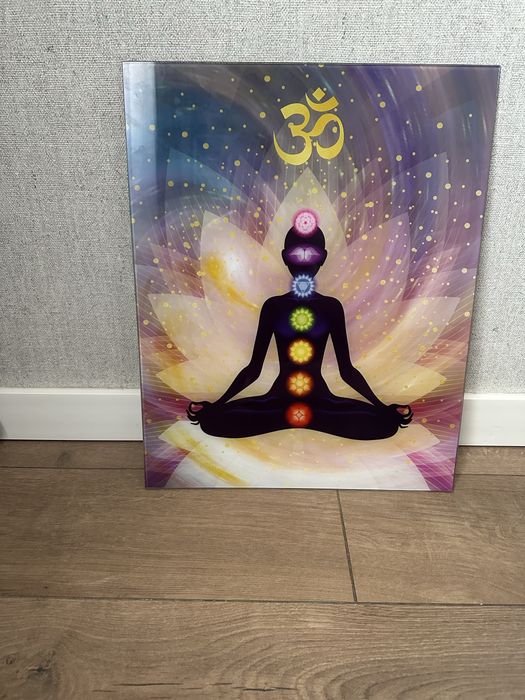 Картина «Чакры» стекло
