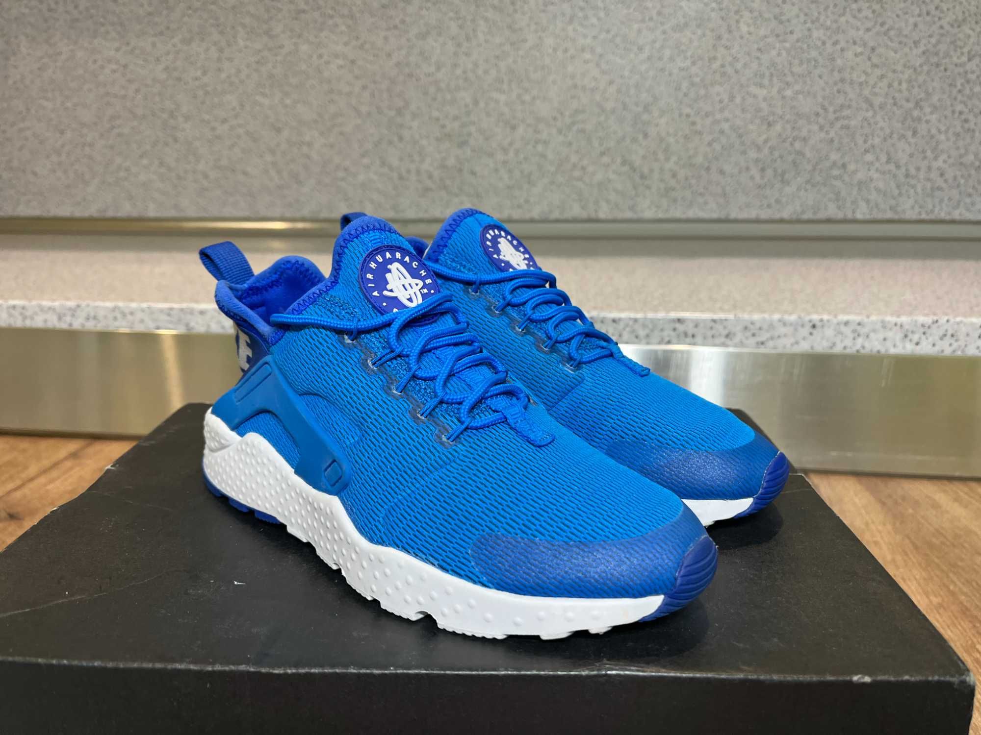 ОРИГИНАЛНИ *** Nike Air Huarache Run Ultra Photo Blue/White