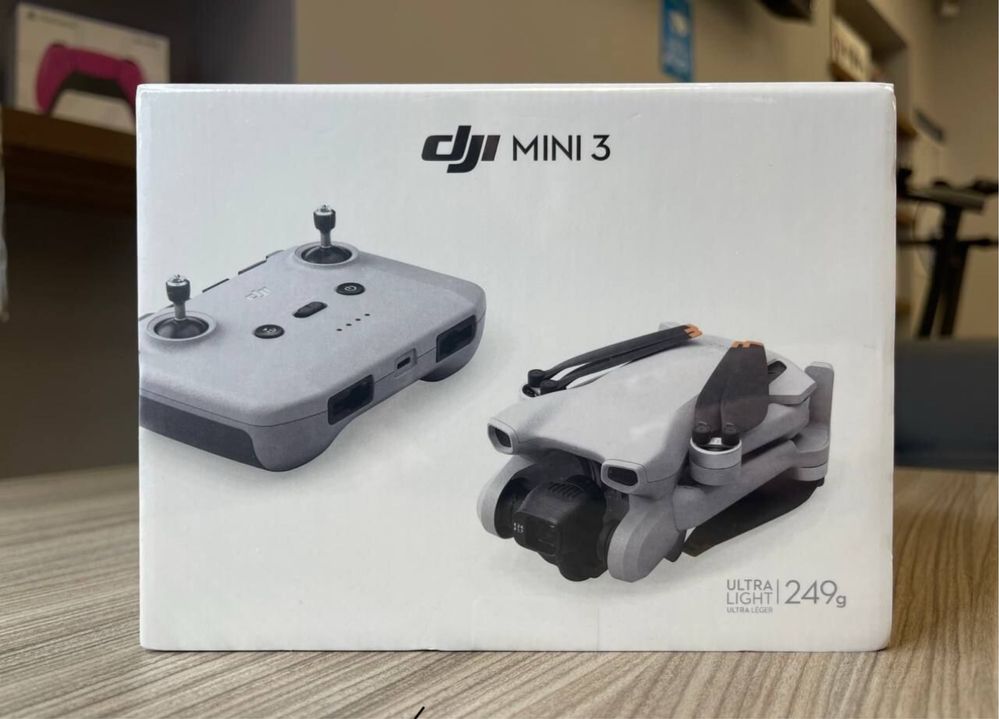 Запечатанный квадрокоптер Dji Mini 3 с (RC-N1)