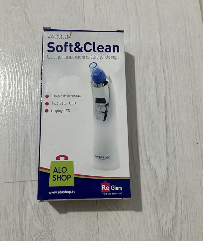 Aparat pentru aspirare și curățare puncte negre Vacuum Soft&Clean