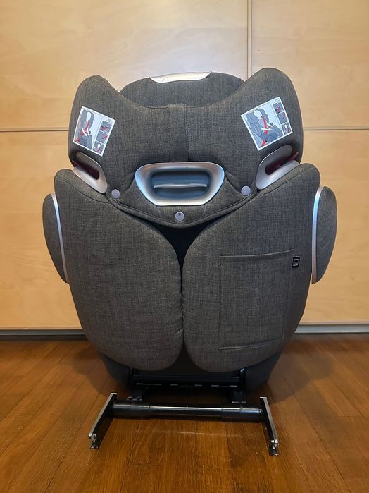 Детско столче за кола Cybex Solution Q-fix Platinum 15-36 кг (3-12 г.)