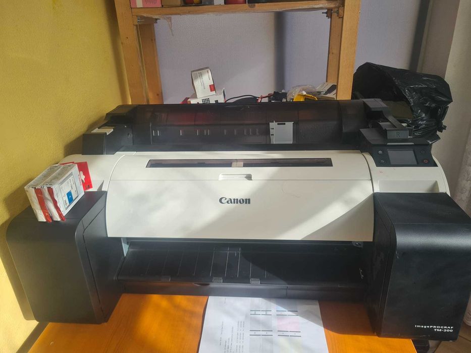 Imprimanta Canon TM-200 - cerneala full / schimb cu aparatura foto