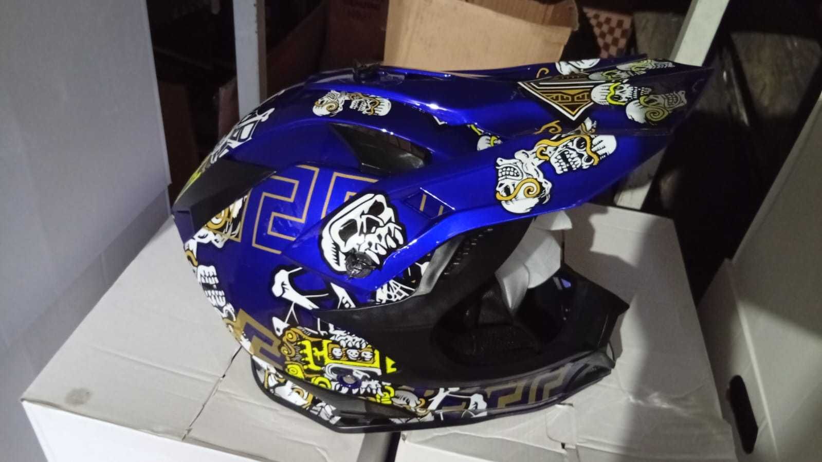Cască moto cross/enduro