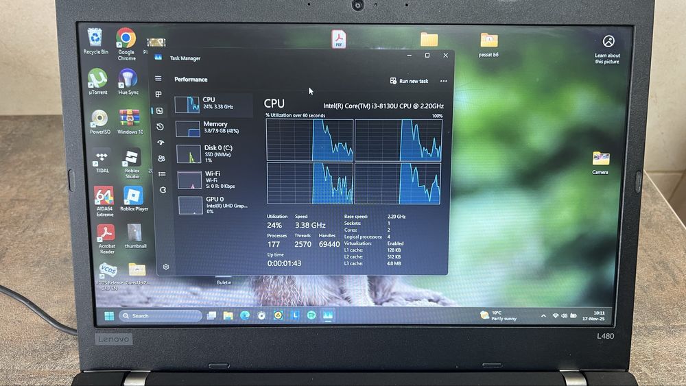 Laptop Lenovo ThinkPad L480