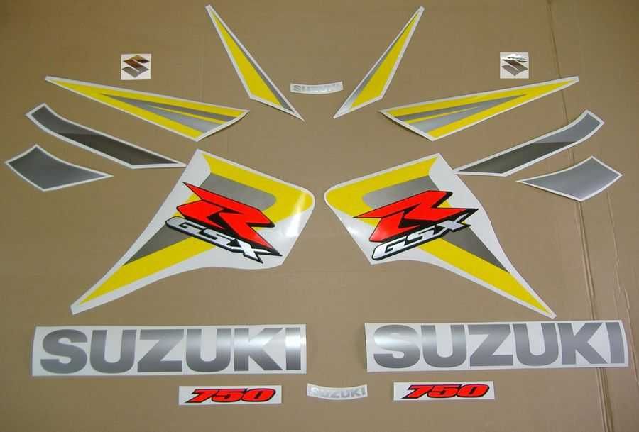 Стикери Сузуки 750 GSXR 2006г.-2007г. Suzuki GSX-R лепенки к6 к7 k6 k7