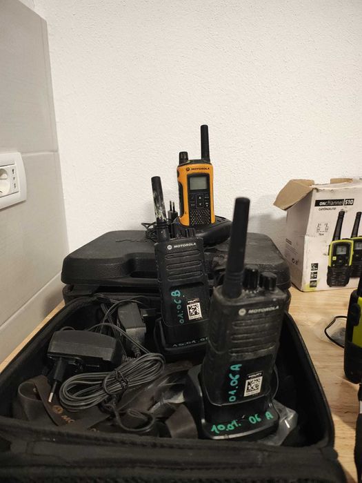 Set de 11 statii radio, Motorola + Geonaute