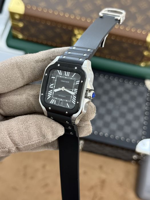 Cartier Santos Rubber