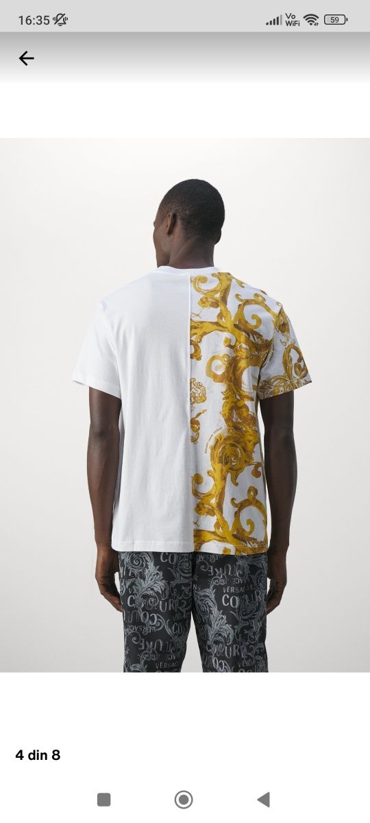 Oferta Tricou VERSACE original 100% colecția noua 2024 S,M,L,XL