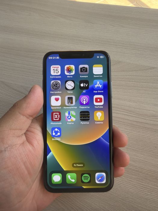 Продам срочна iphone x 256