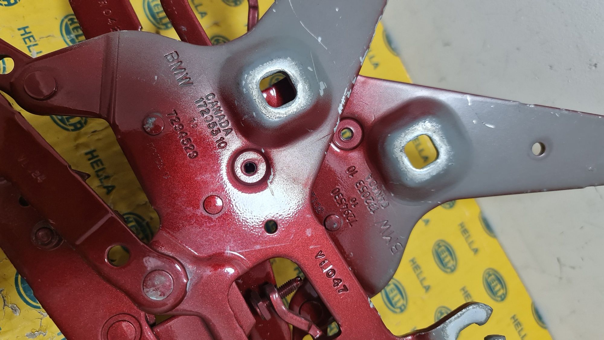 Balamale capota capse pirotehnice BMW X5 F15 X6 F16