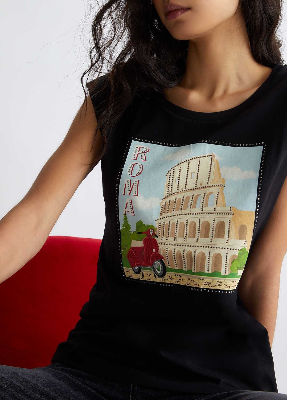 Оригинална дамска тениска, LIU JO, ROME