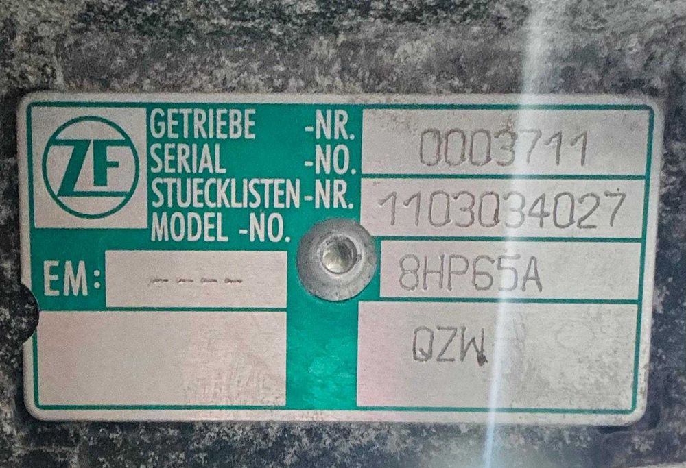 Cutie de viteze automata 8HP65A, cod QZW