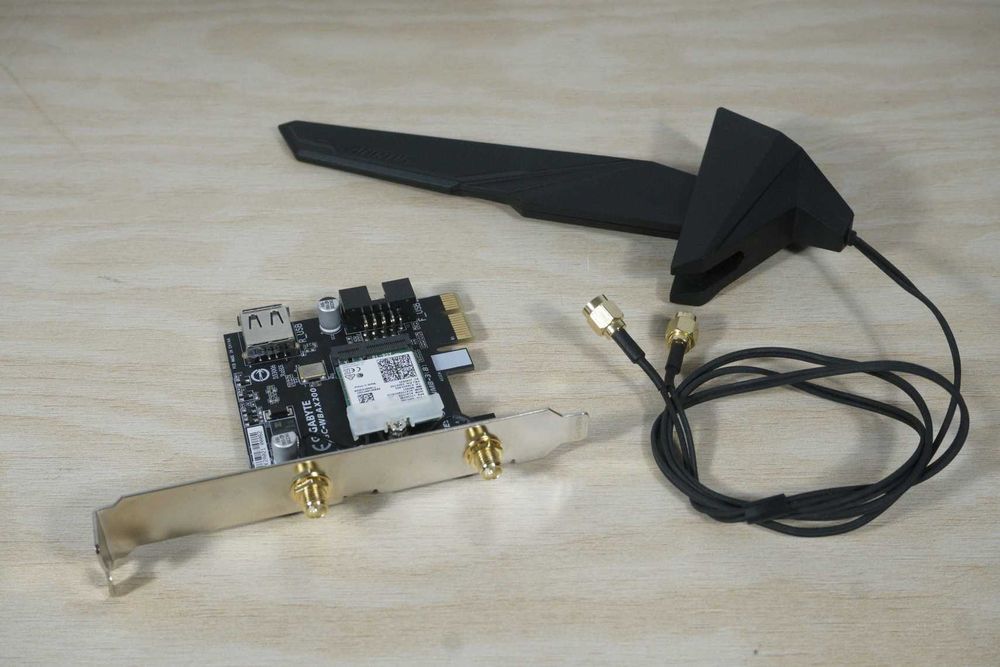PCIE WiFi Карта Gigabyte Aorus Wifi 6 Bluetooth 5.1 GC-WBAX200 Вкл.ДДС